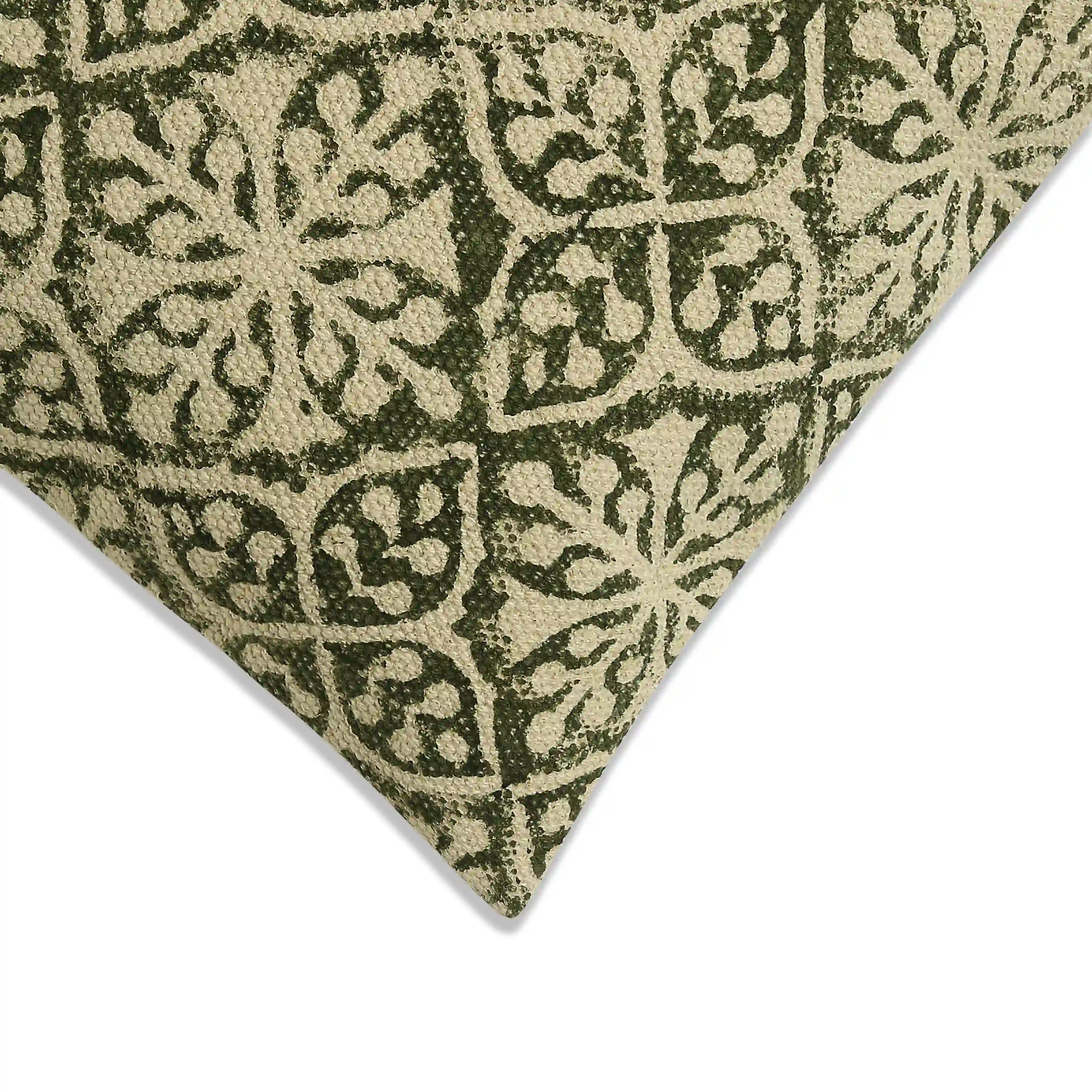 Vissencia 100% Cotton Printed Cushion Cover | Trellis - Image 3