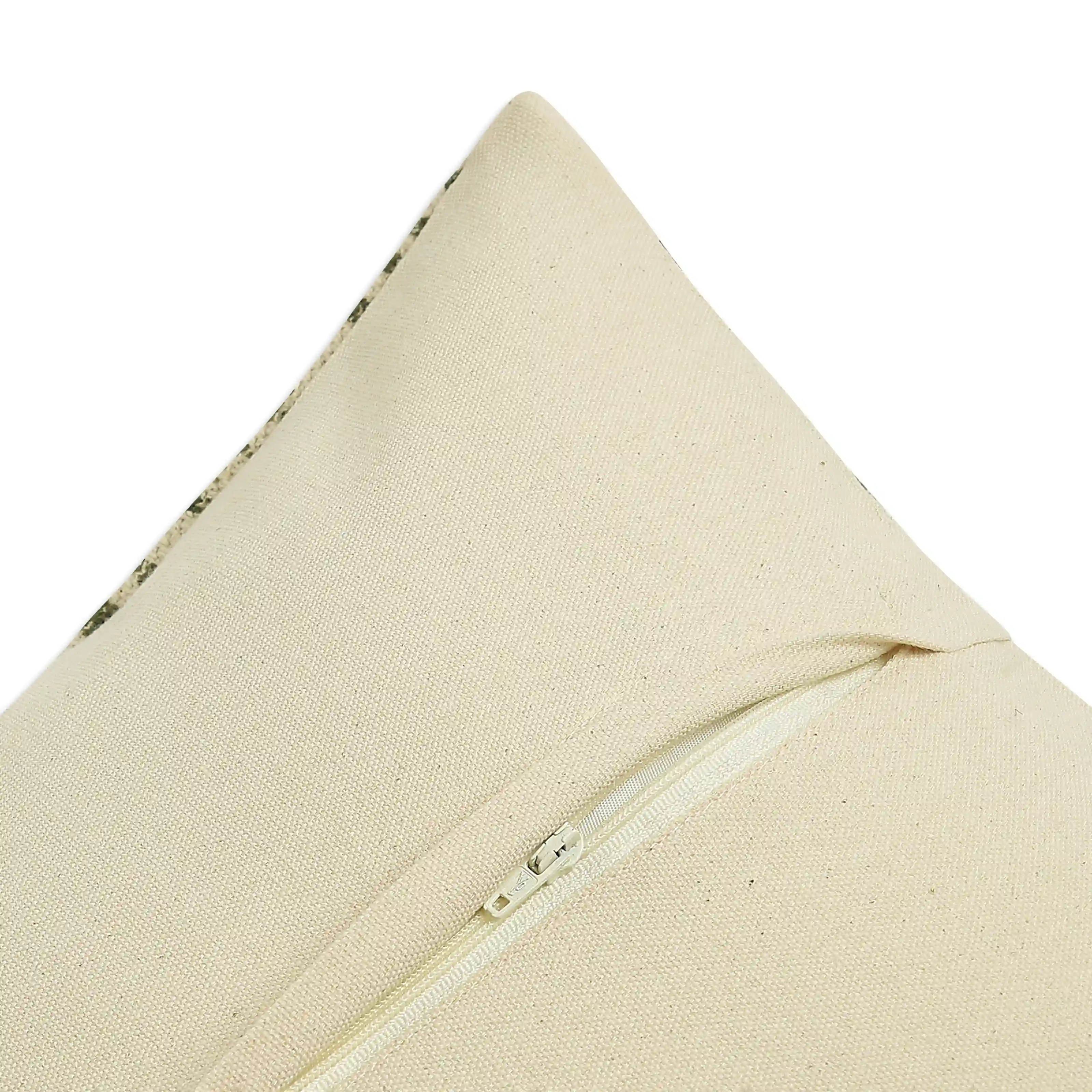 Vissencia 100% Cotton Printed Cushion Cover | Trellis - Image 5