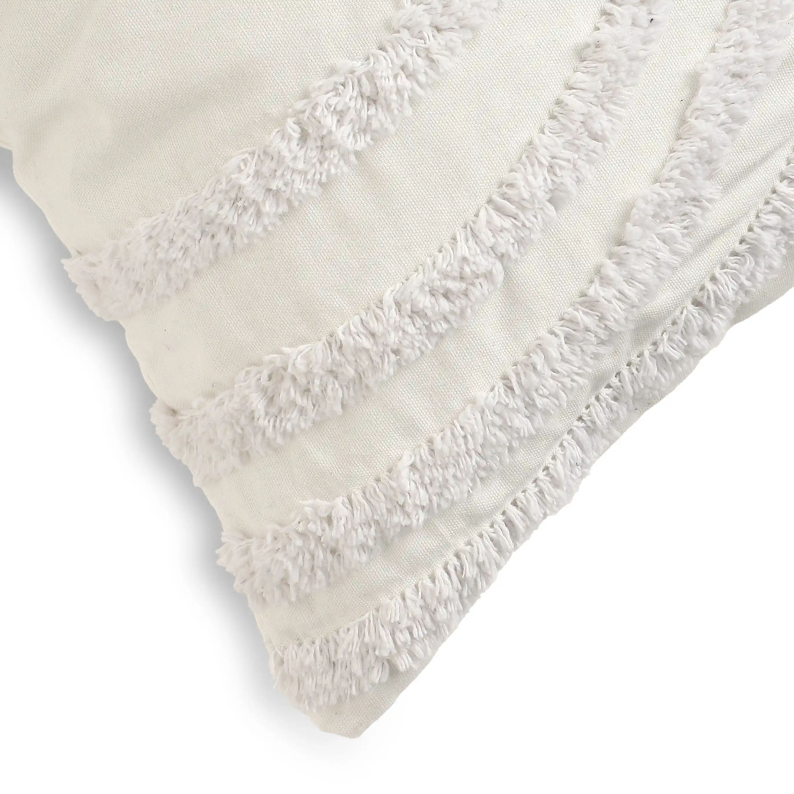 Vissencia 100% Cotton Tufted Cushion Cover | Wavy Flow - Image 3