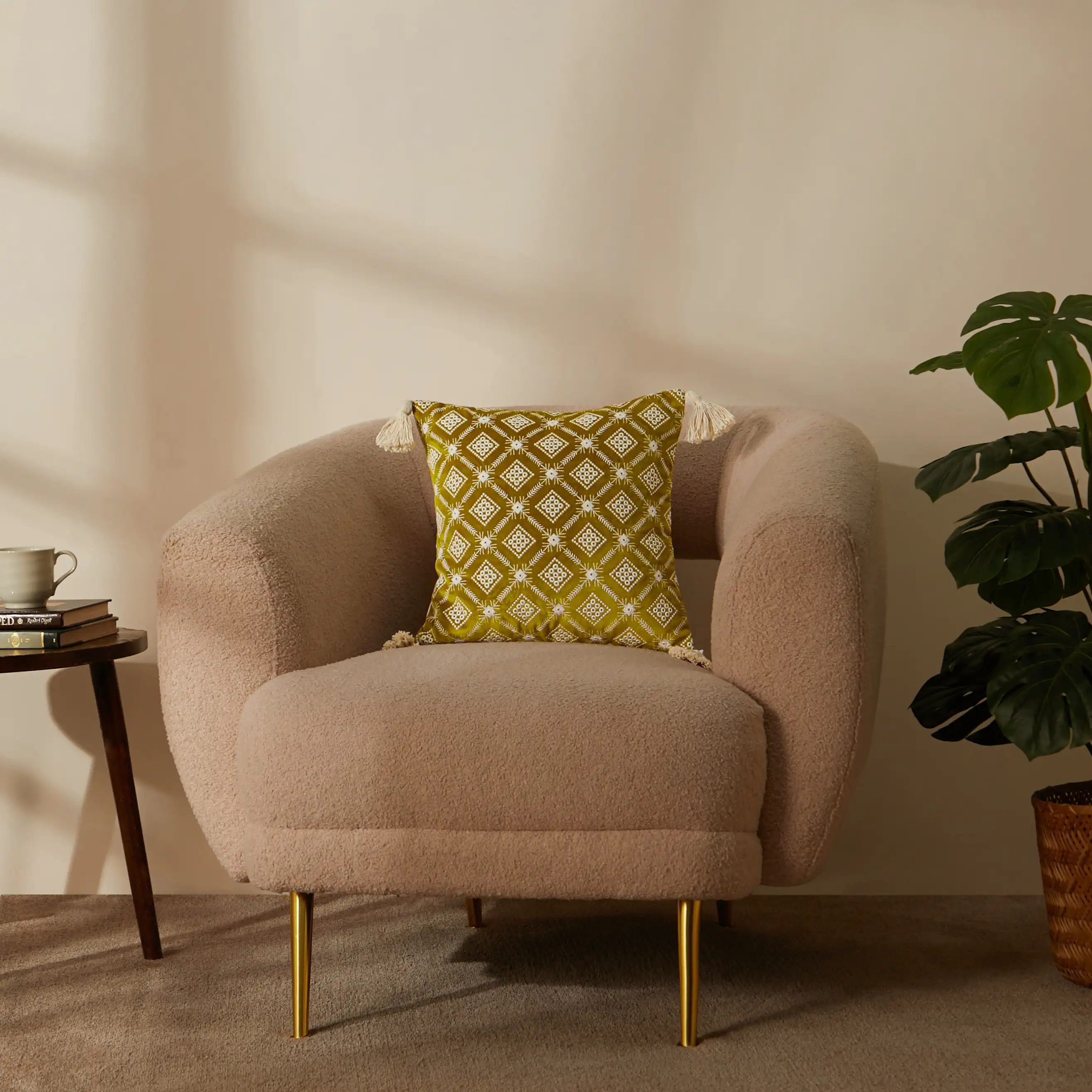 Vissencia Embroidered Cushion Cover | Tana Bana - Image 4
