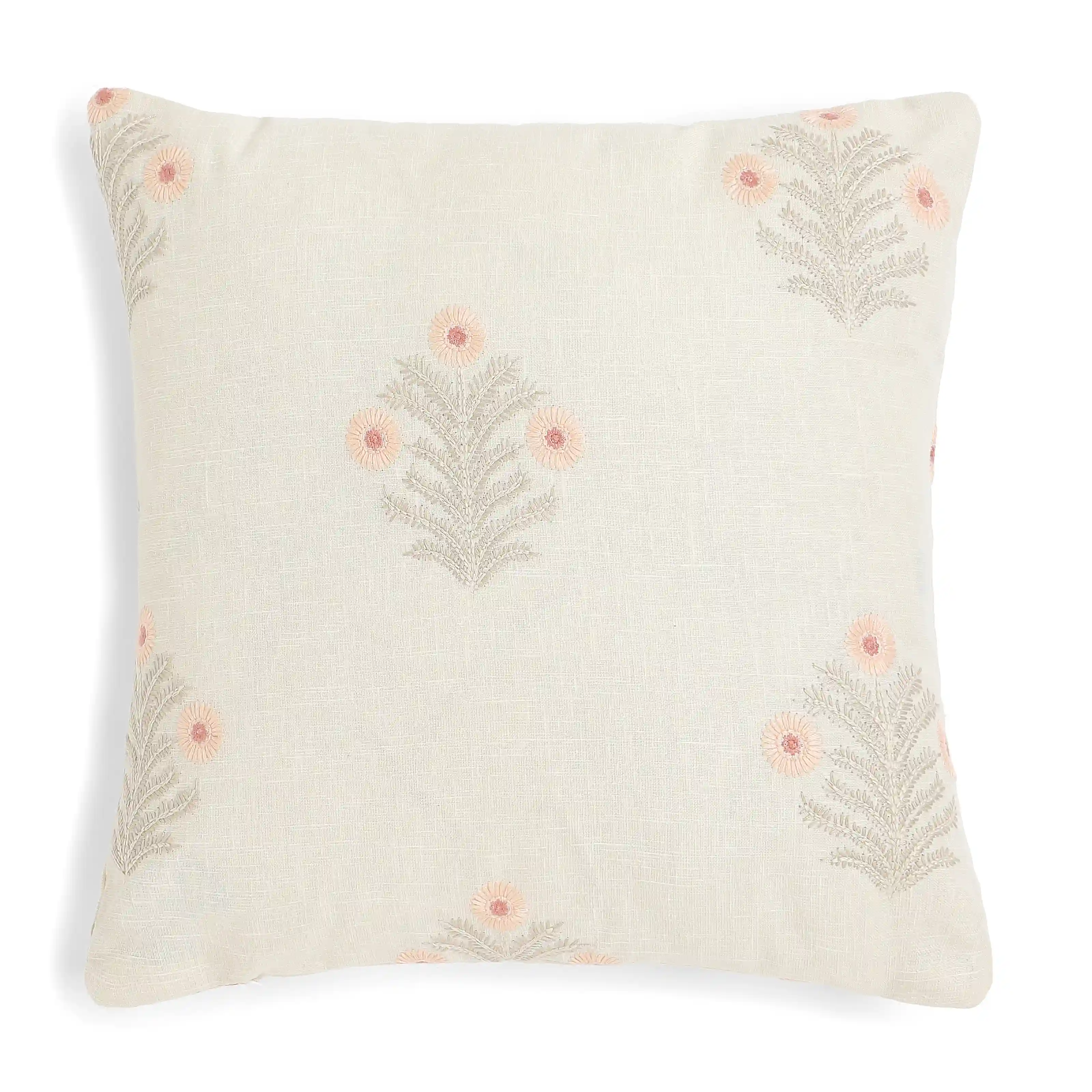 Vissencia Embroidered Cushion Cover | Threaded Bloom - Image 11
