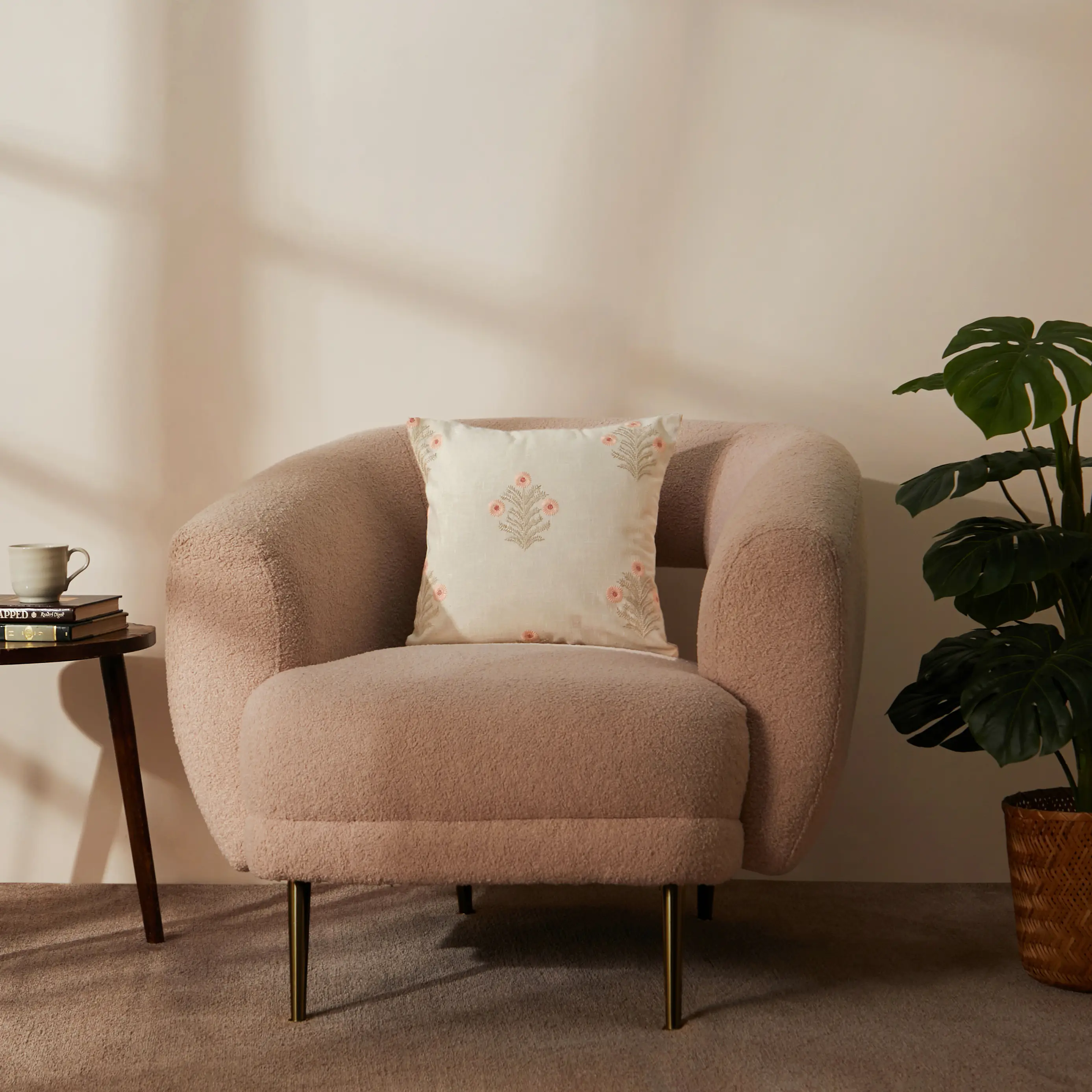 Vissencia Embroidered Cushion Cover | Threaded Bloom - Image 14