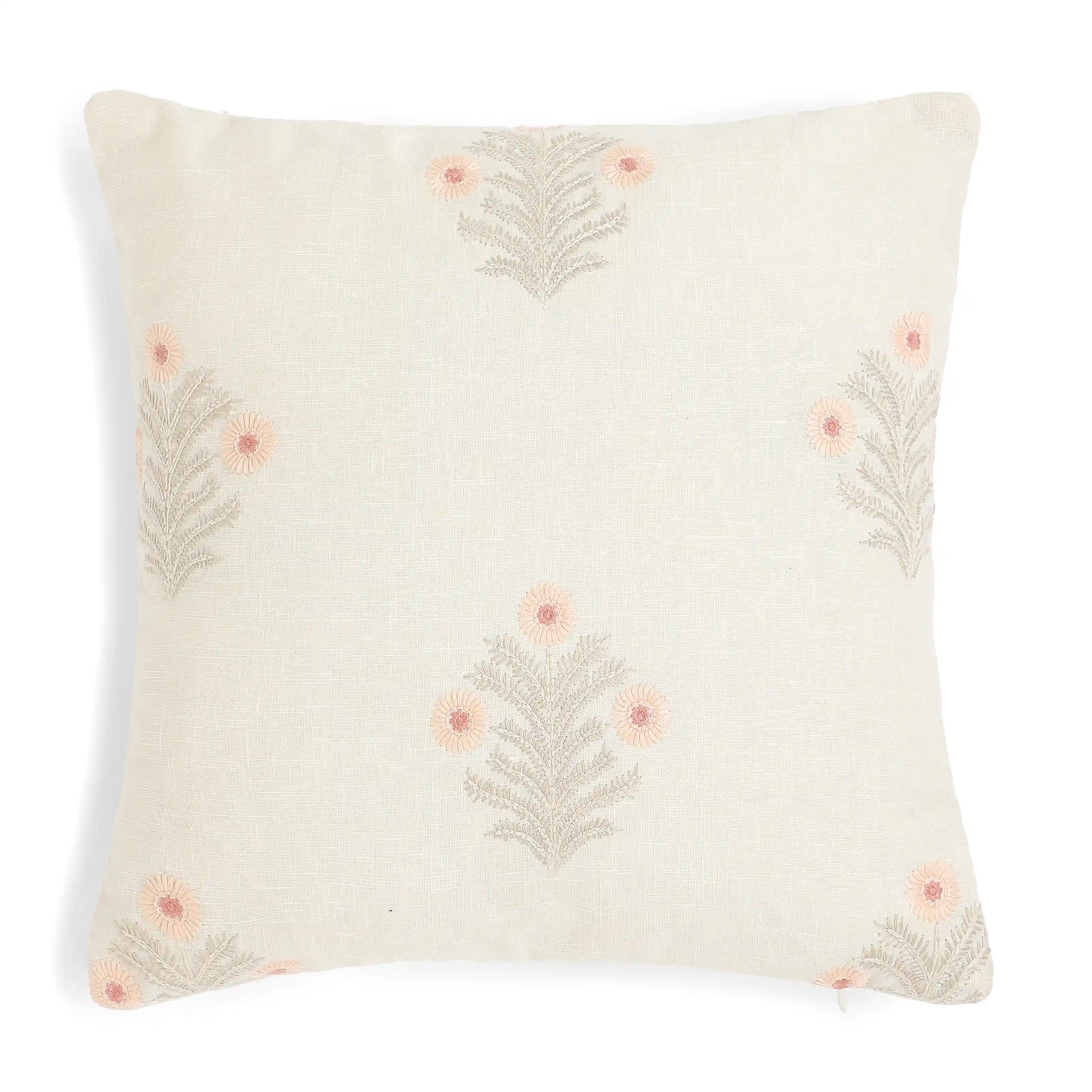 Vissencia Embroidered Cushion Cover | Threaded Bloom - Image 17
