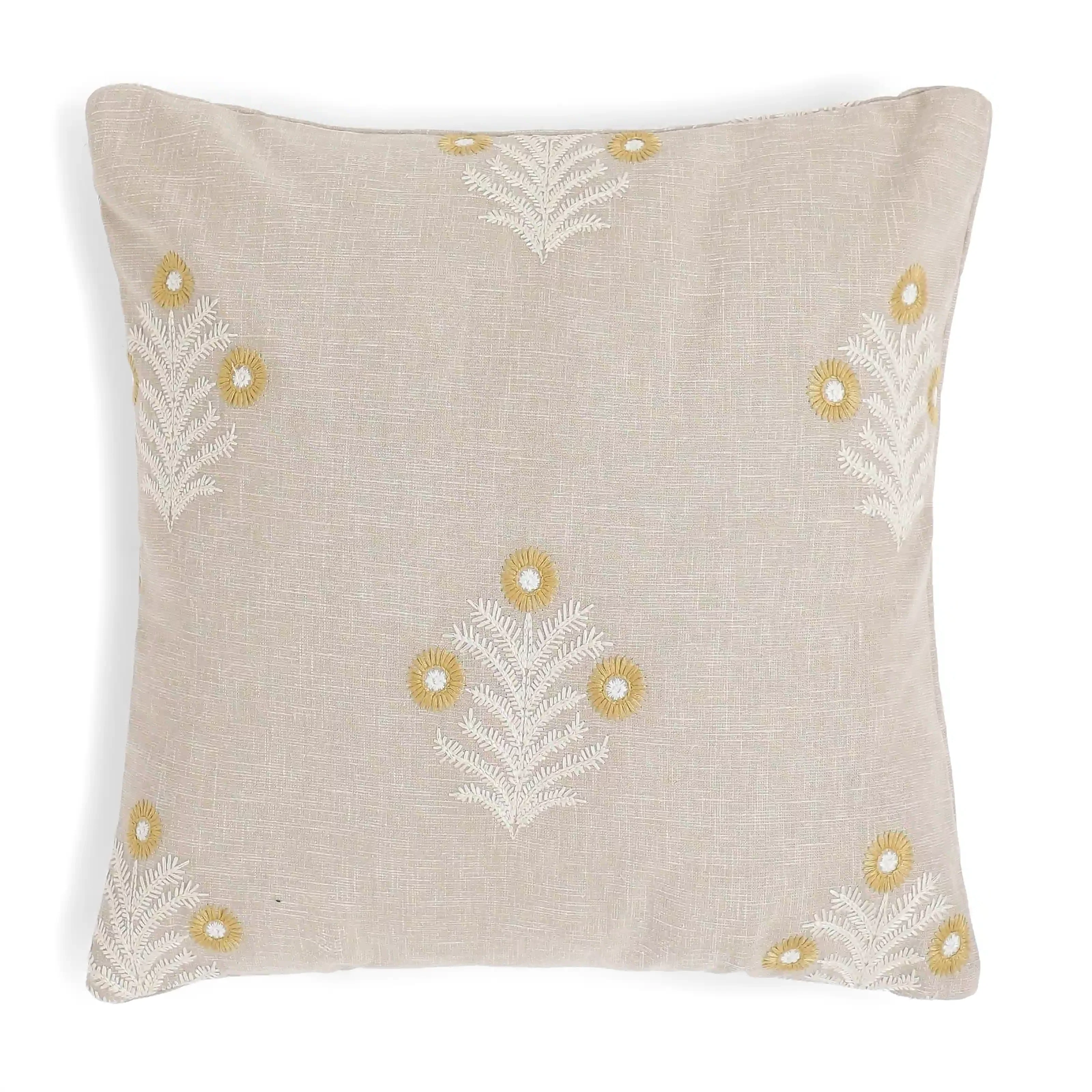 Vissencia Embroidered Cushion Cover | Threaded Bloom - Image 22