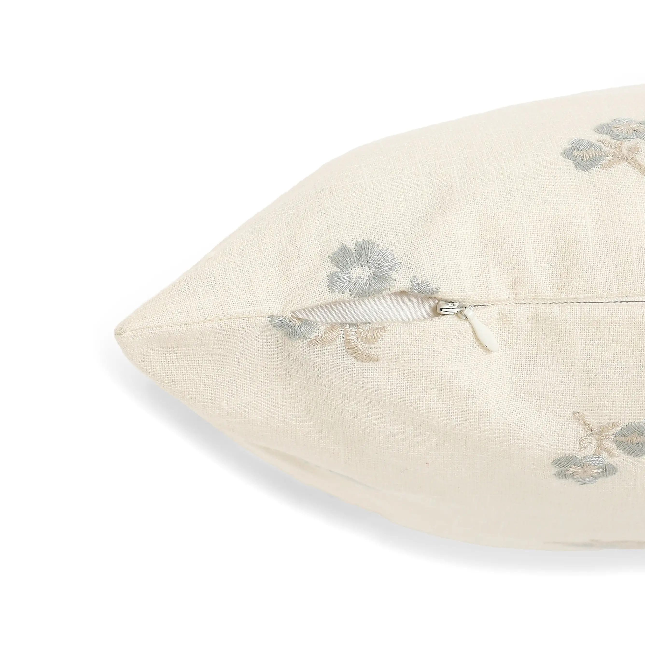 Vissencia Embroidered Cushion Cover | Threaded Petals - Image 10
