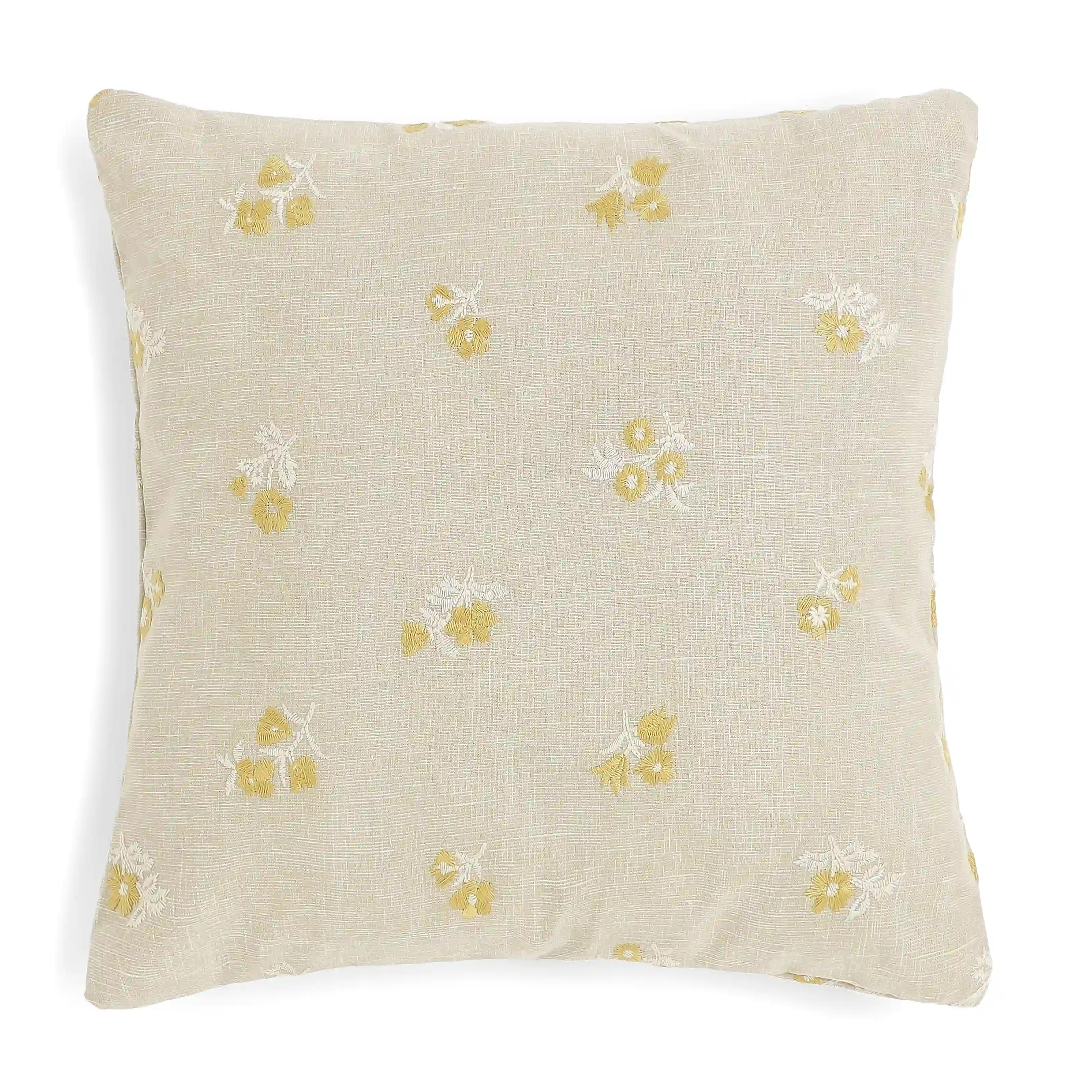 Vissencia Embroidered Cushion Cover | Threaded Petals - Image 11