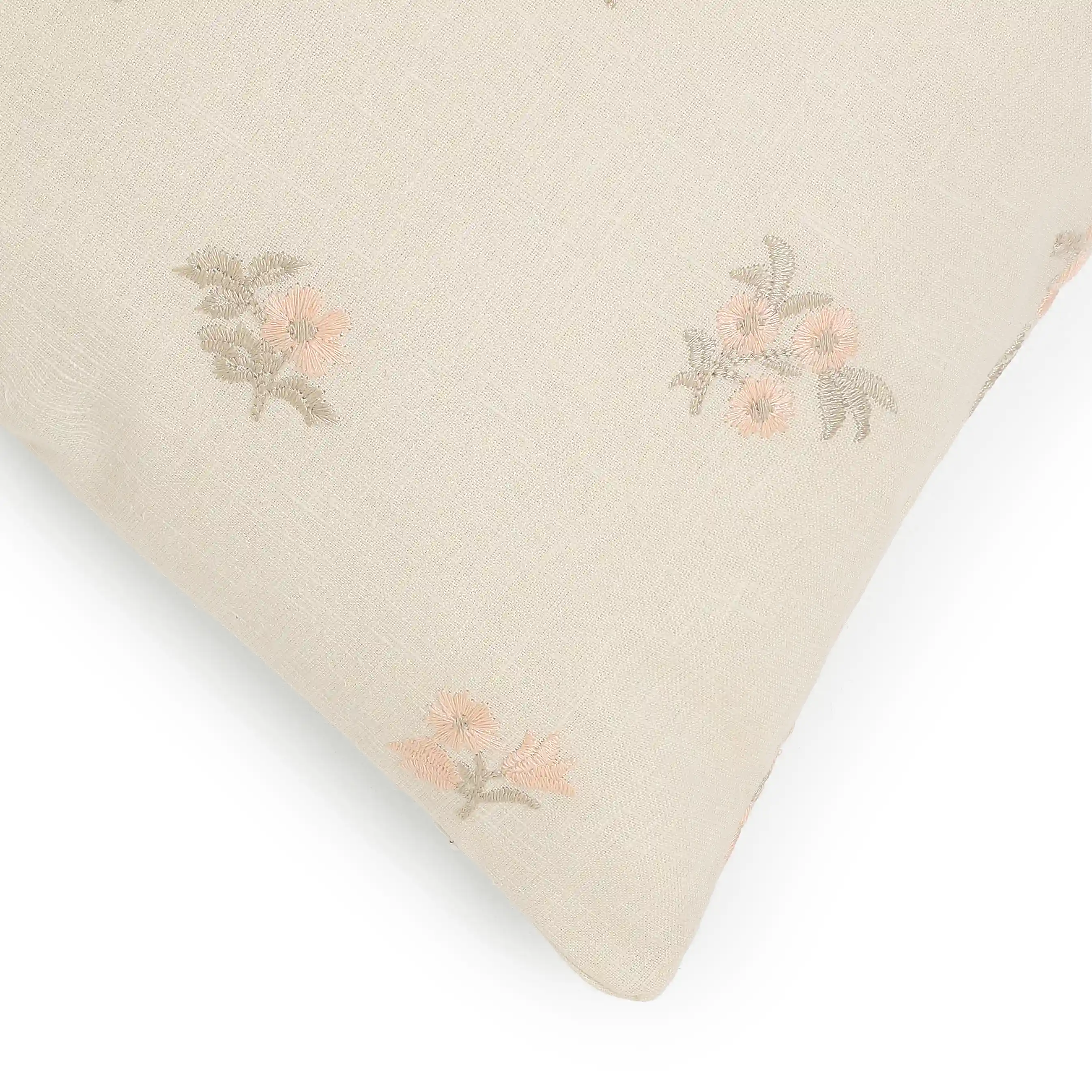 Vissencia Embroidered Cushion Cover | Threaded Petals - Image 23