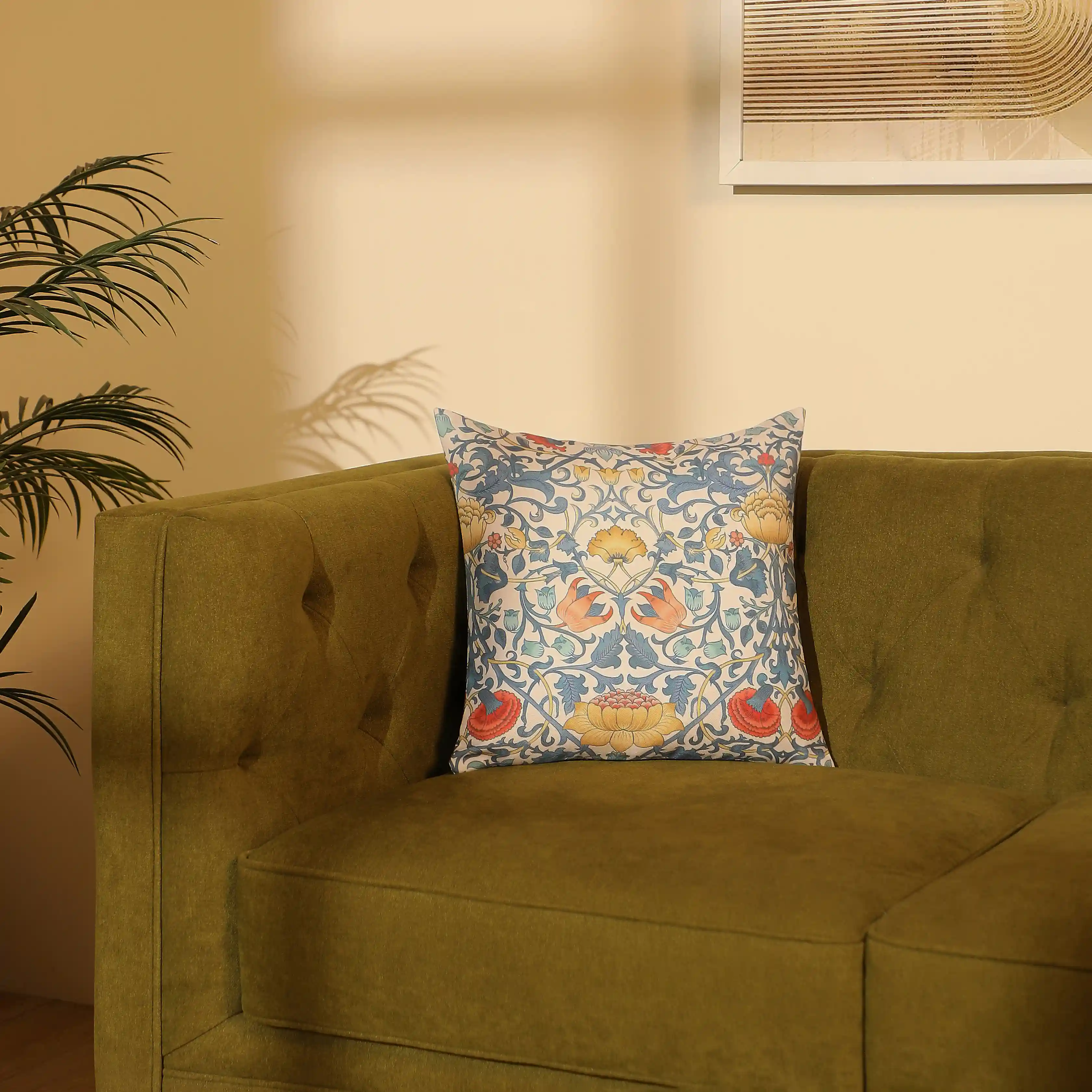 Vissencia Printed Cushion Cover | Floral Trail - Image 14