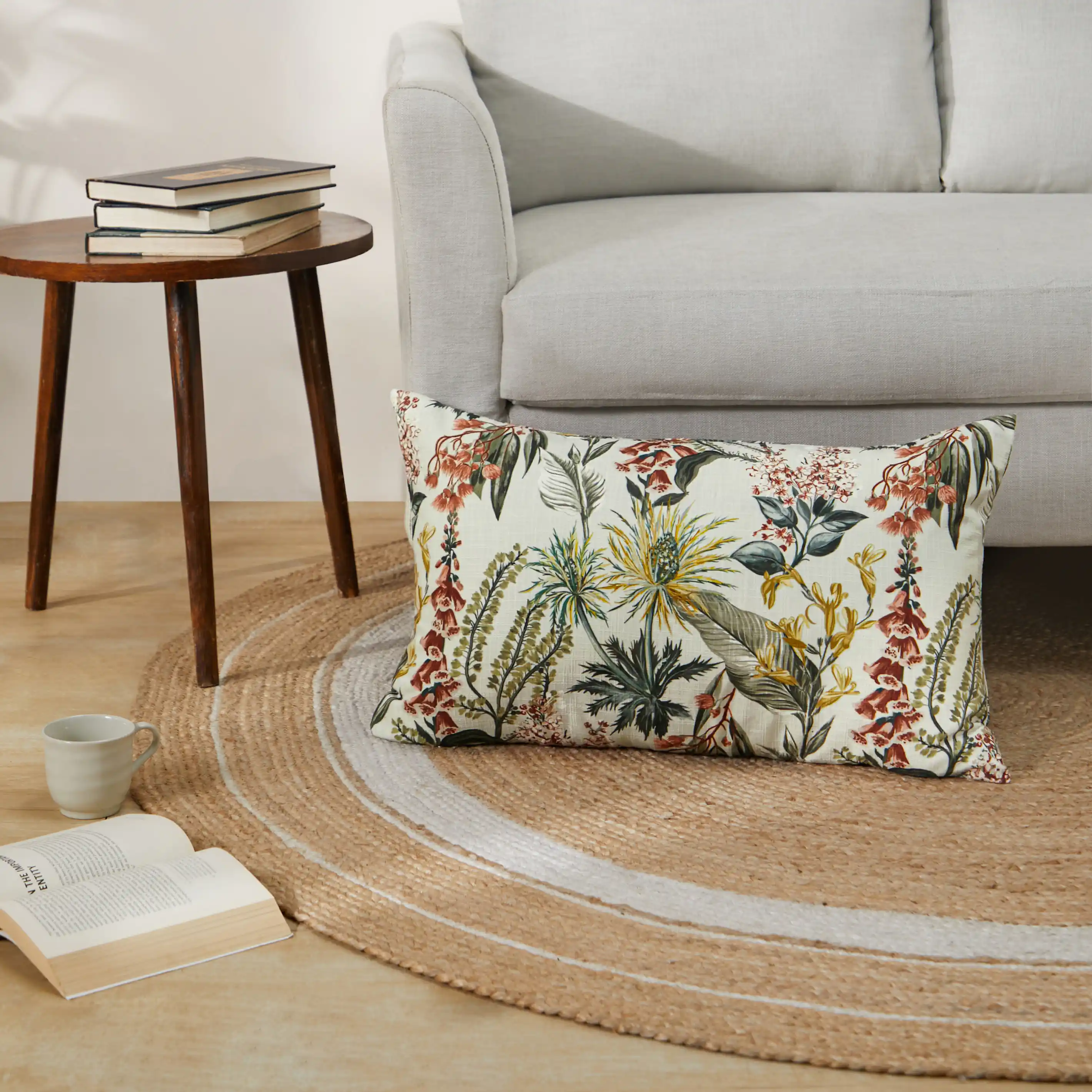 Vissencia Printed Cushion Cover | Meadow - Image 4