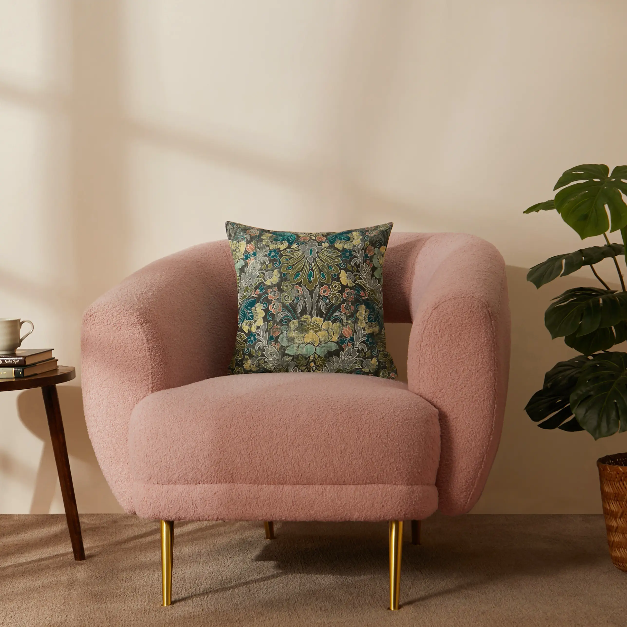 Vissencia Printed Cushion Cover | Vintage Flora - Image 14