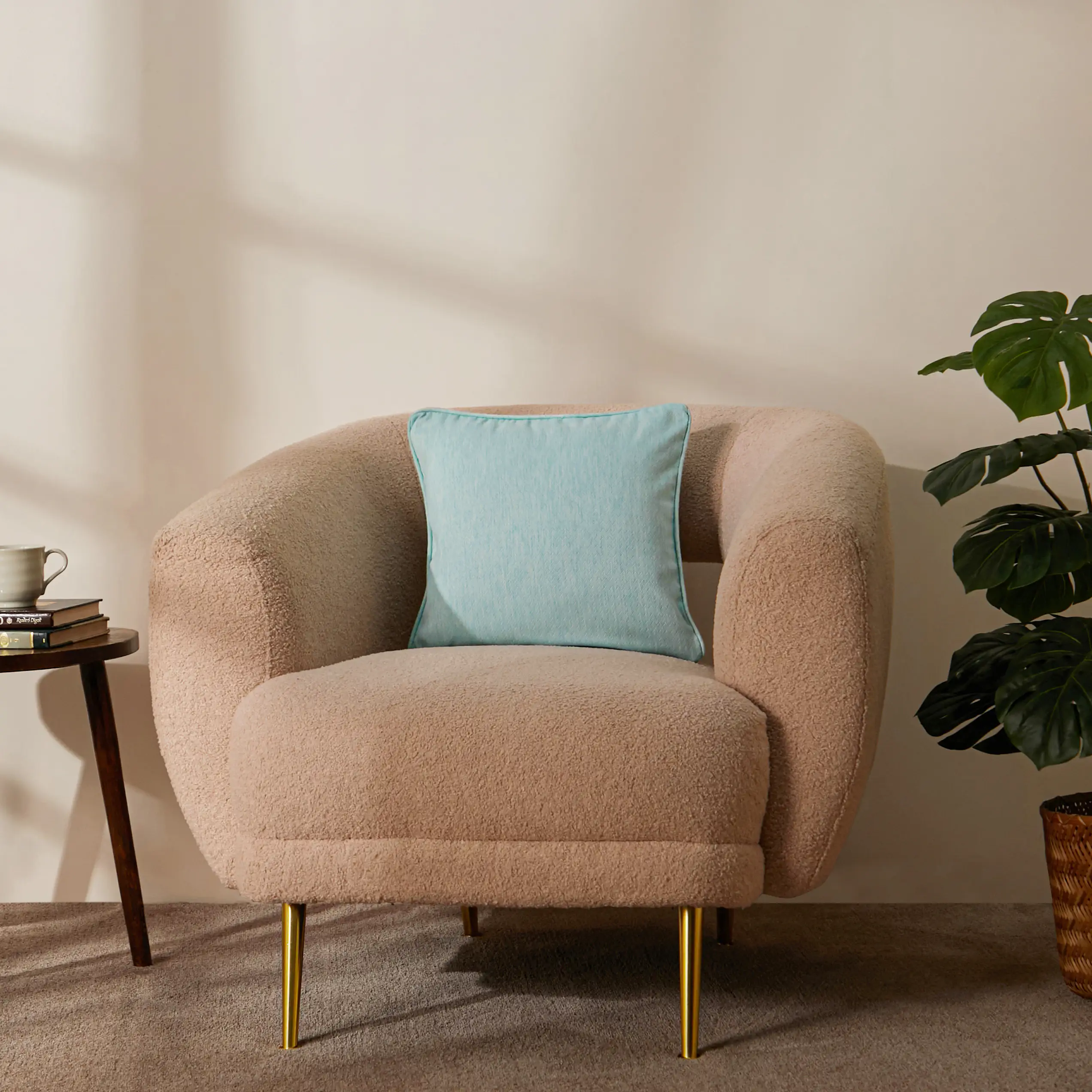 Vissencia Solid Cushion Cover | Textured Weaves - Image 14