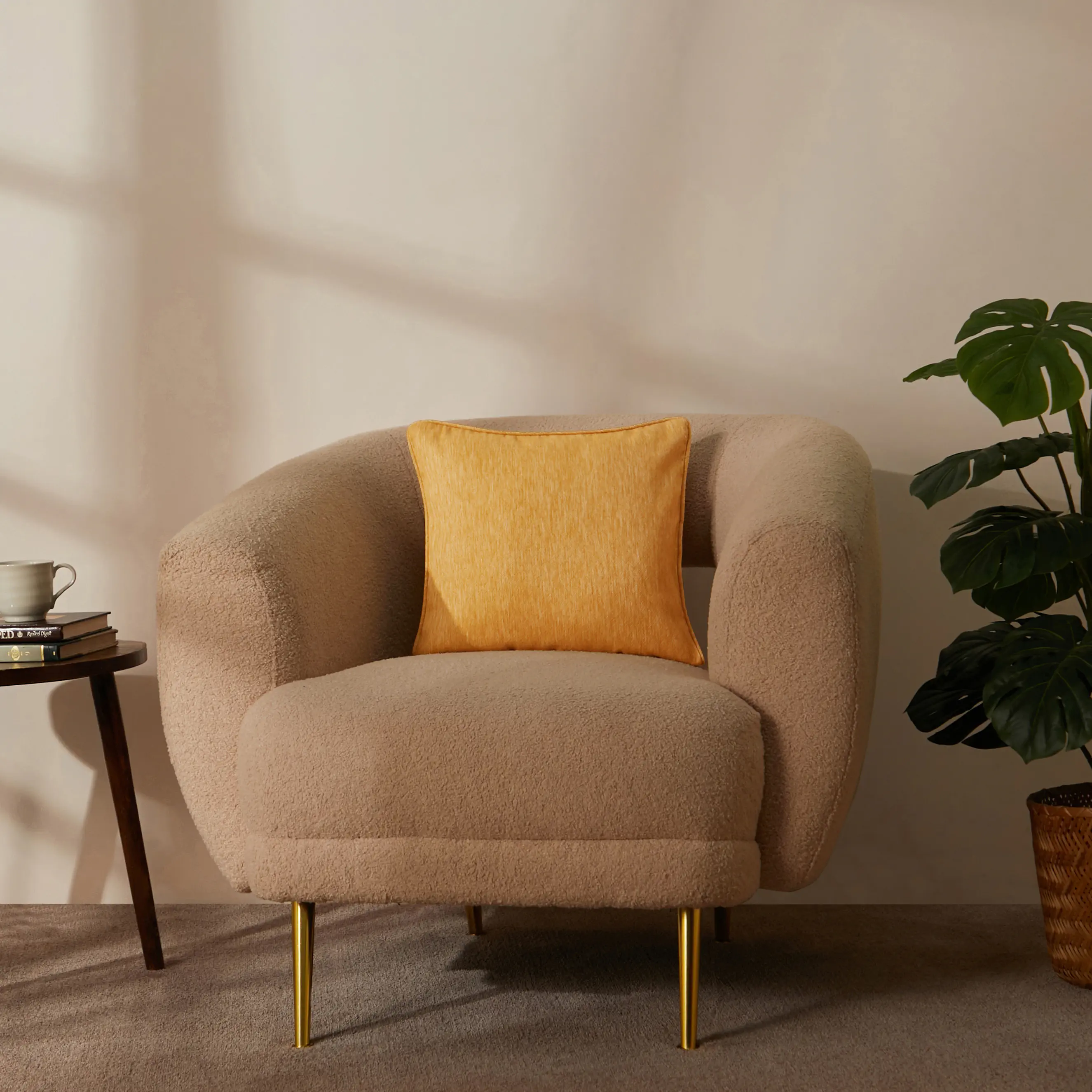 Vissencia Solid Cushion Cover | Textured Weaves - Image 24