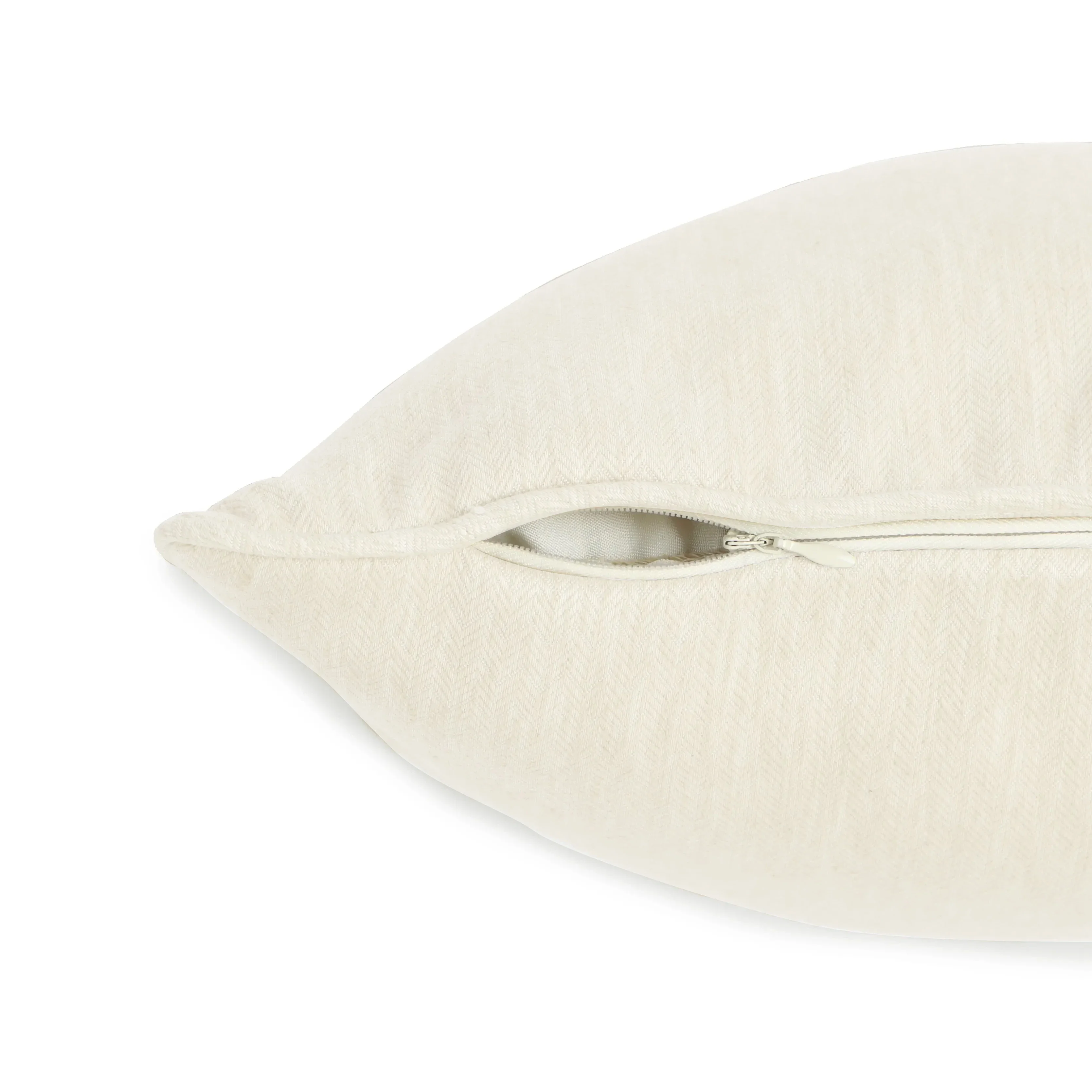 Vissencia Solid Cushion Cover | Textured Weaves - Image 6