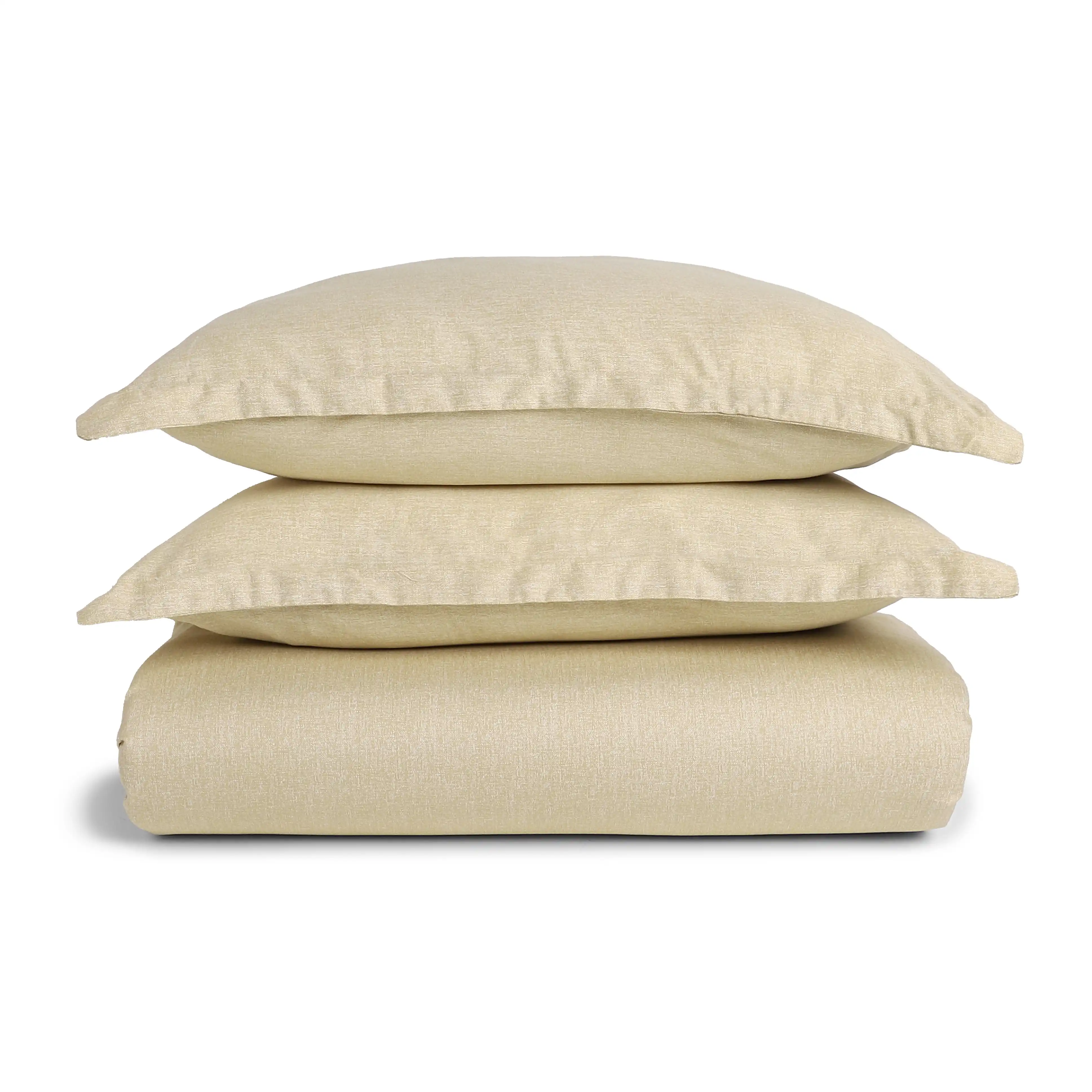 Yutori | 250TC Modern Micro Printed Cotton Bedsheet Set  | Pillow Cover with Merrow Hem Treatment - Image 4