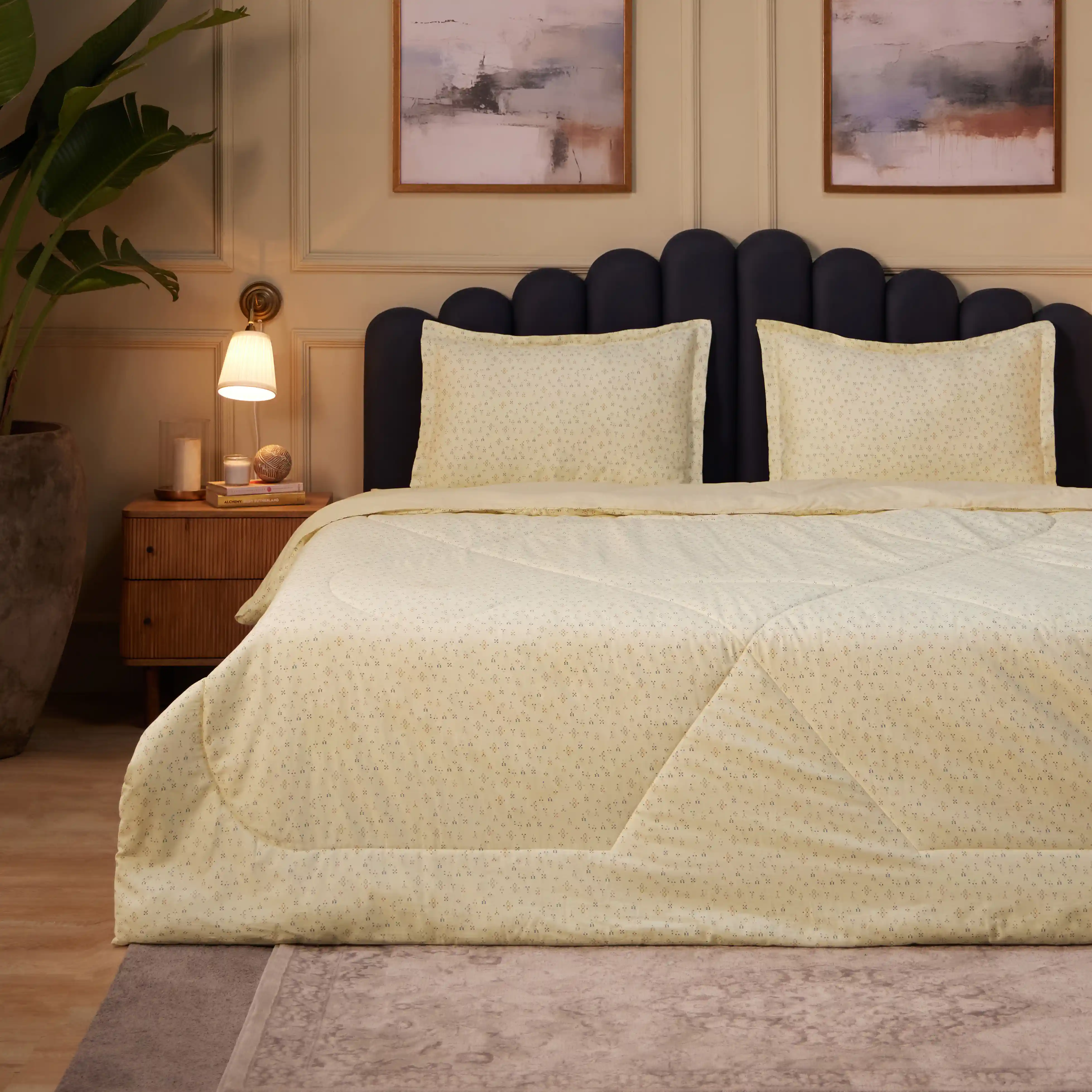Yutori | 250 TC Modern Micro Printed 120GSM Reversible Comforter - Image 12