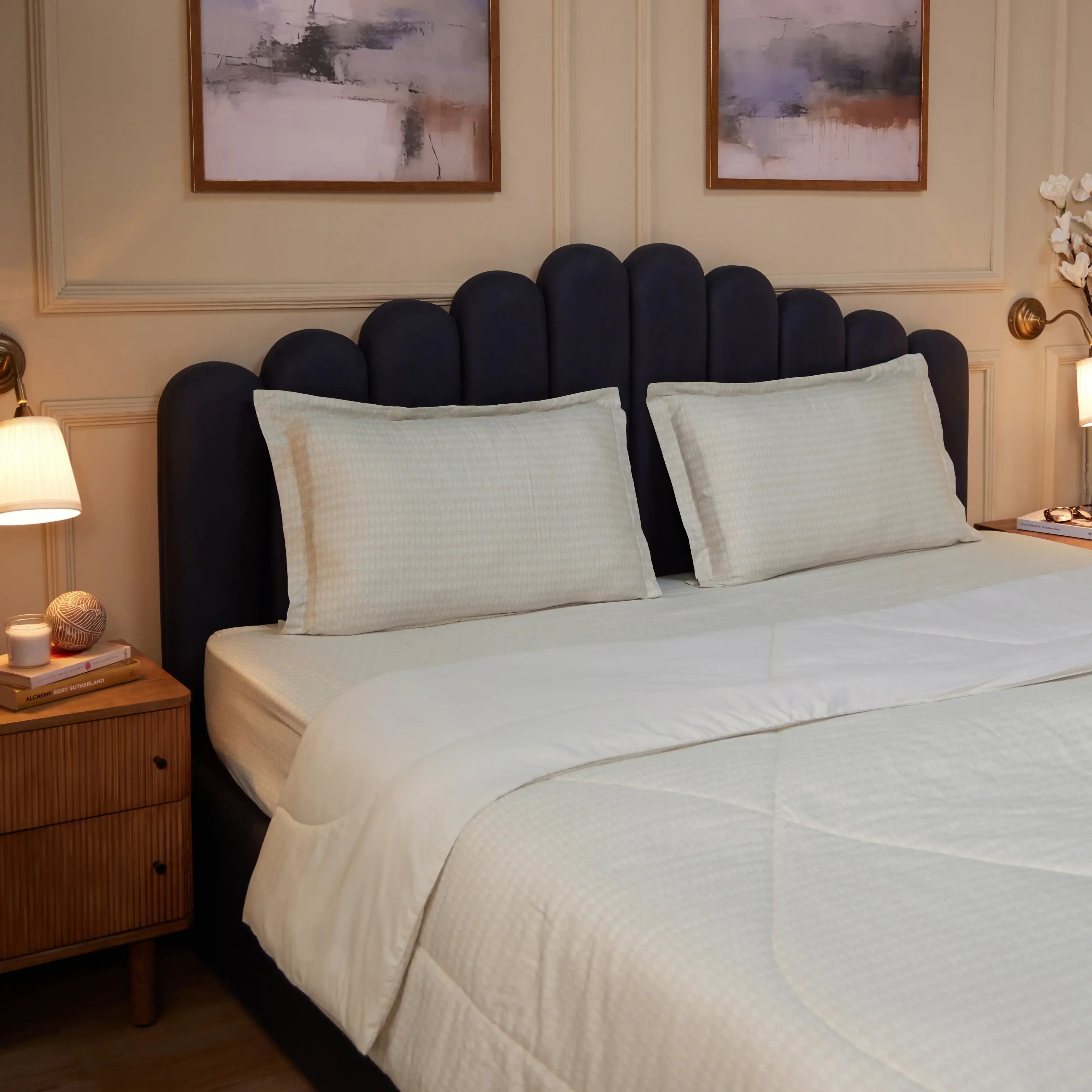 Yutori | 250 TC Modern Micro Printed 120GSM Reversible Comforter - Image 21