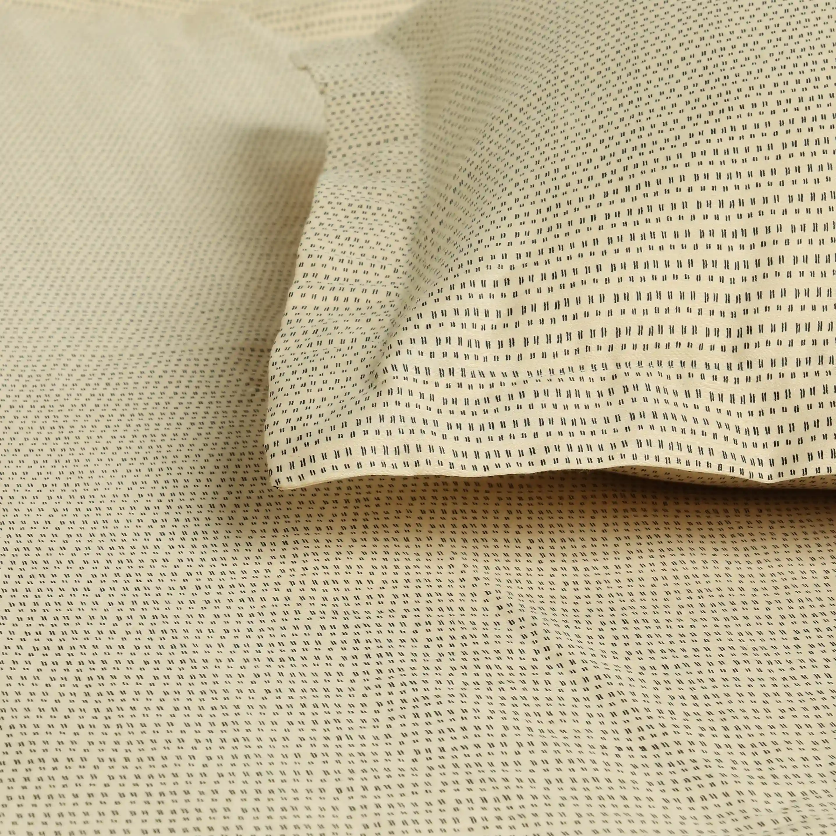 Yutori | 250 TC Modern Micro Printed Cotton Fitted Sheet Set  | Pillow Cover with Merrow Hem Treatment - Image 13